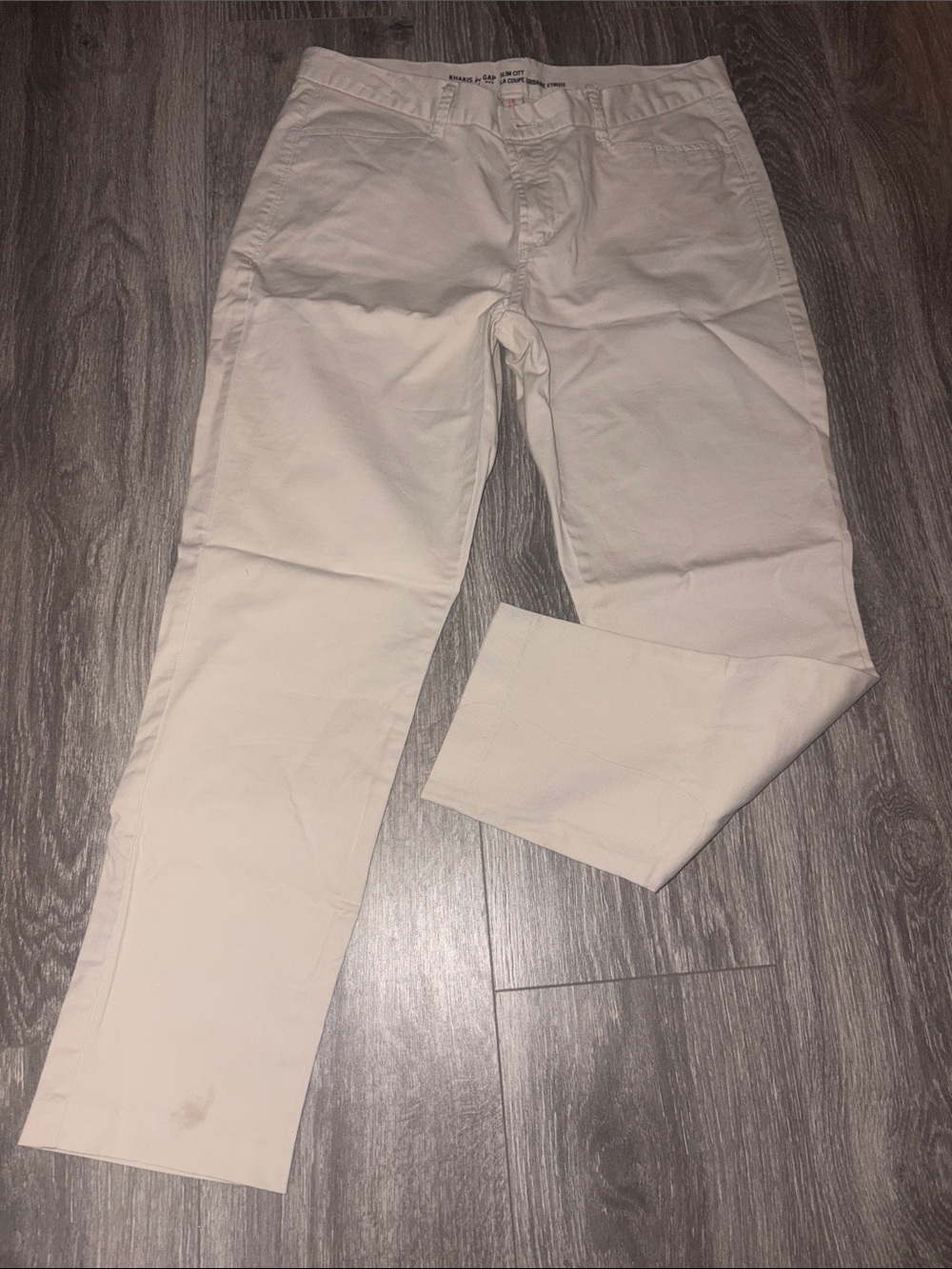 GAP Men's Chino Pants in Cream